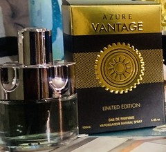 perfume for men AZURE VANTAGE 100ml 3.4fl.oz Long Lasting natural Spray Best