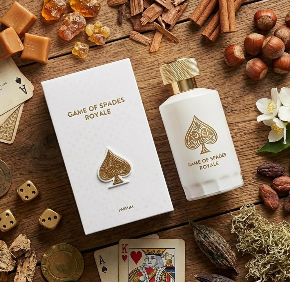 Jo Milano Game of Spades Royale Parfum Spray 100ml Oud Wood Opened Box