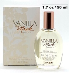 Vanilla Musk by Coty 1.7 oz 50 ml Cologne Spray Perfume for Women New in Box