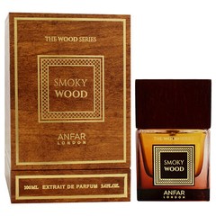 The Wood Series – Smoky Wood by Anfar for Men – 3.4 oz Extrait De Parfum Spray
