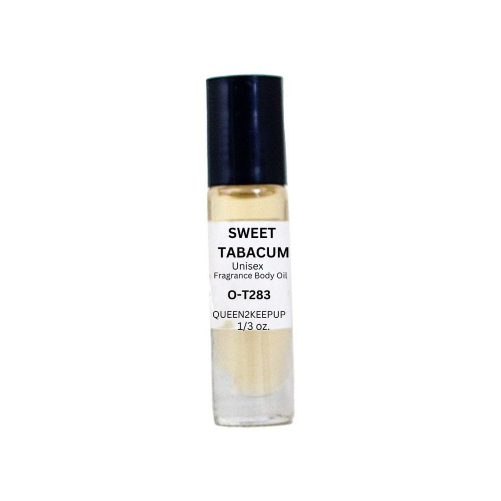 Sweet Tabacum (Unisex) Body Oil 10 ml Fragrance All Natural 1/3 oz Roll-On Scent
