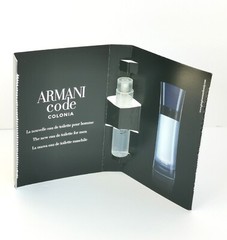 ARMANI CODE COLONIA SIMPLE SIZE VIAL 0.04 FL OZ EDT SPRAY FOR MEN