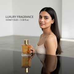 Bellavita Luxury Honey Oud Eau de Parfum 3.4 fl oz 100ml Unisex Long Lasting