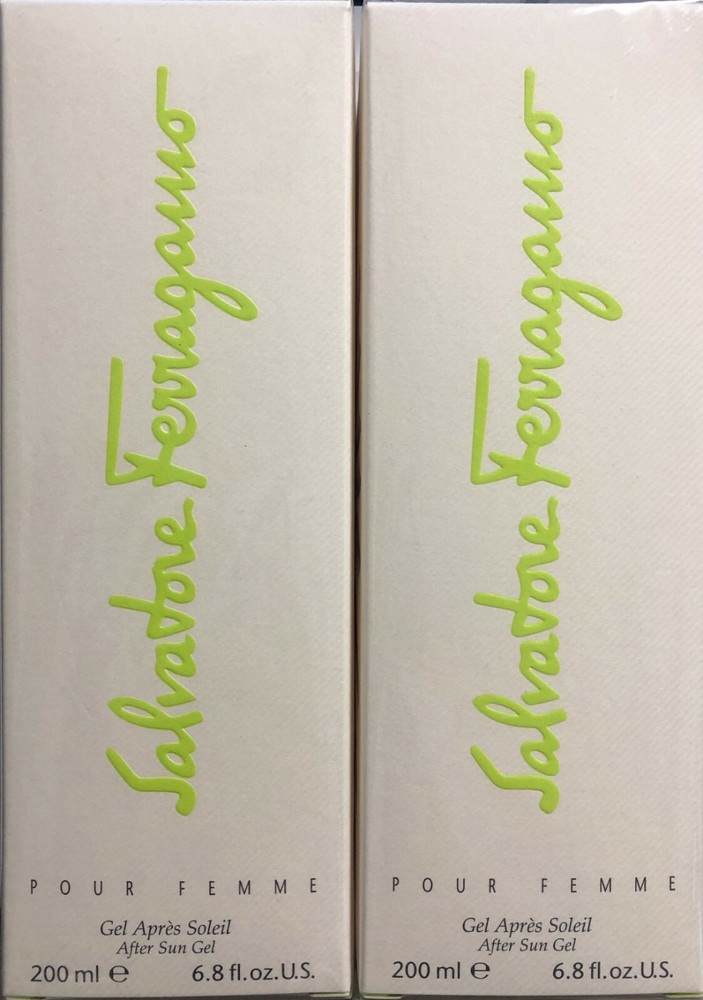 2 Pack Salvatore Ferragamo Pour Femme After Sun Gel – 6.8 Fl Oz B000C1W59Q