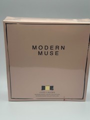 3 PC Estee Lauder MODERN MUSE Eau de Parfum Body Lotion Shower Gel Gift Set NIB