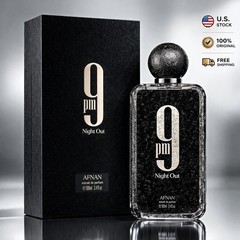9 PM NightOut by Afnan AExtrait De Parfum Spray 100ml(3.4 oz) Original LongLast