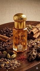 Shamama Attar Perfume Oil Traditional Oriental Spicy Herbal Ittar Long-Lasting