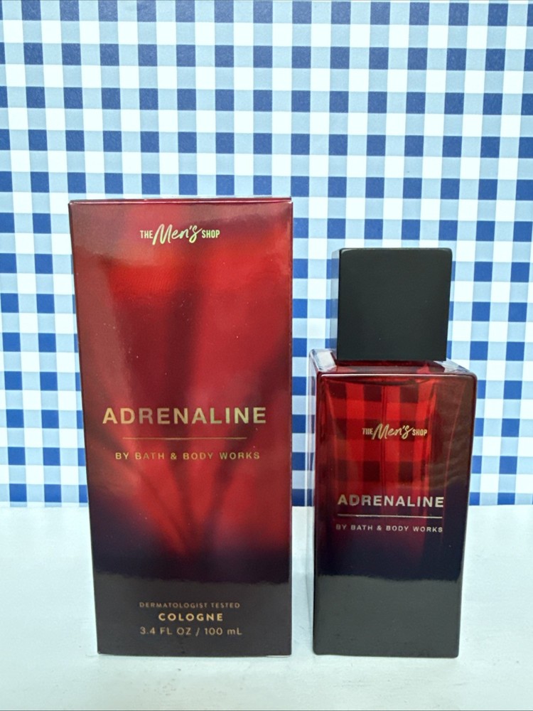 Bath & Body Works ~ ADRENALINE ~ Men’s Cologne ~ 3.4 OZ ~ FULL SIZE