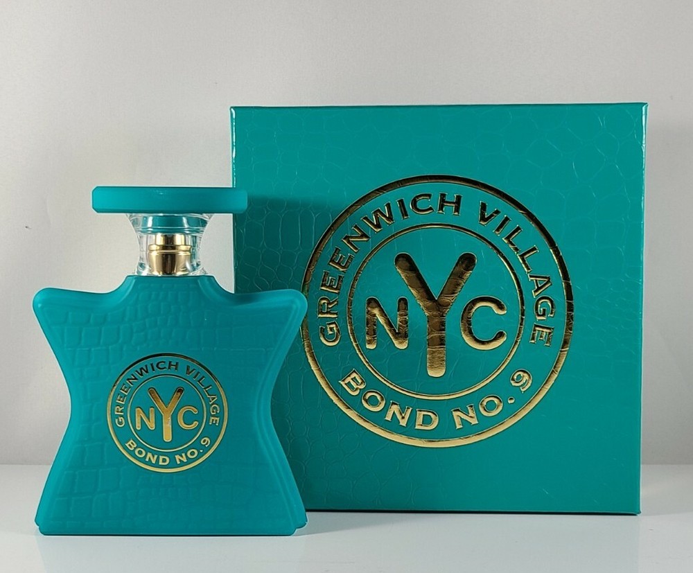 Bond No. 9 Greenwich Village 100ml 3.3.Eau De Partum Spray, Unisex New Boxed