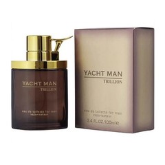 Yacht Man Trillion by Myrurgia 3.4 oz EDT Cologne for Men New In Box