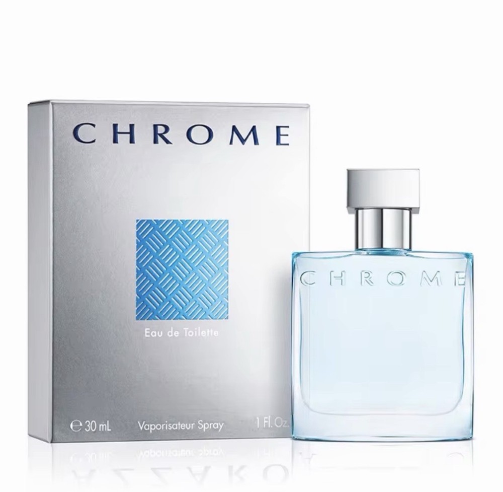 Chrome Eau de Toilette for Men Iconic Fresh Aquatic Mens Cologne