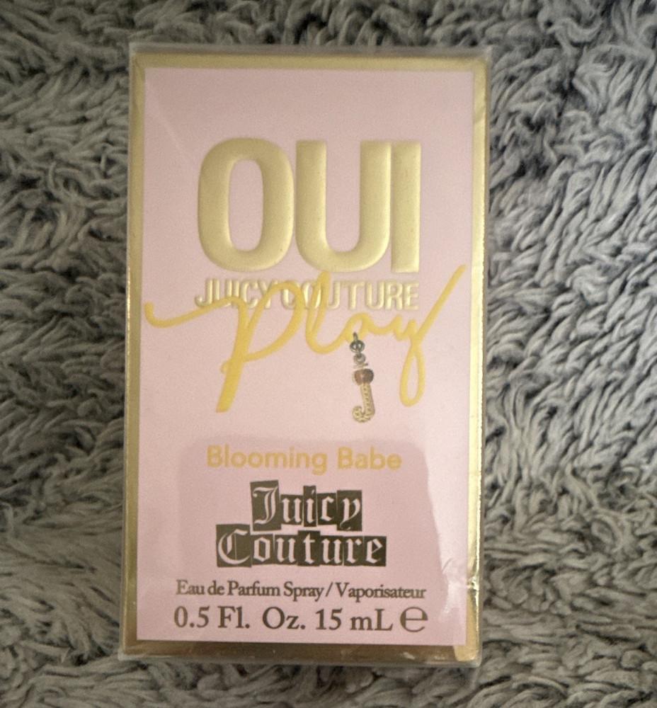 Juicy Couture Oui Play Blooming Babe EDP Spray Travel Size 0.5 fl oz 15ml