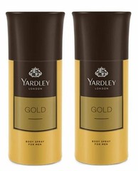 Yardley London Gold Deodorant For Men 150-ML (Pack of 2) Free Shipping l993