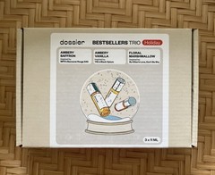 Dossier Trio Holiday Ambery Saffron Ambery Vanilla Floral Marshmallow SEALED