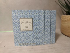4X VERA BRADLEY COTTON FLOWER EAU DE TOILETTE SPLASH SAMPLES .05oz EACH CARDED