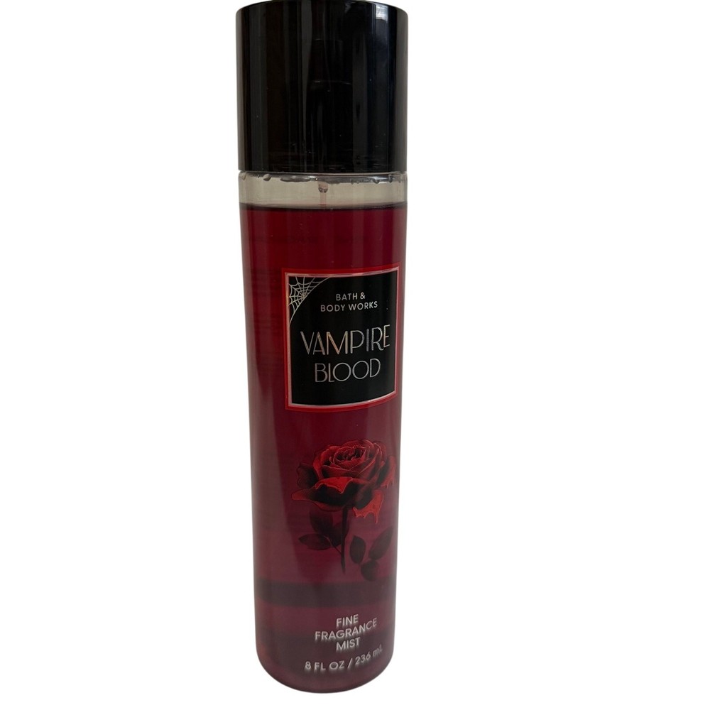 Bath & Body Works Vampire Blood Fine Fragrance Mist 8 Fl Oz Body Spray Goth NEW