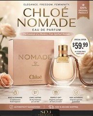 Chloé Nomade Eau de Parfum Spray, Regular Size 2.5 fl oz / 75 ml