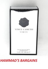 VINCE CAMUTO VIRTU EDT 3.4 OZ / 100 ML FOR MEN (NIB) SEALED
