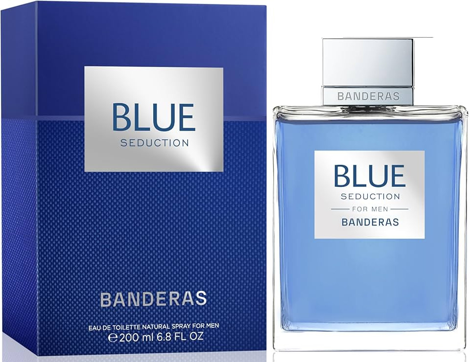 BLUE SEDUCTION by Antonio Banderas Eau de Toilette cologne 6.7 oz 200 ml NEW