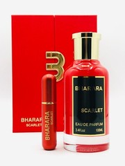 Bharara Scarlet Eau de Parfum 3.4 oz | Unisex Floral Fruity Musk | New in Box