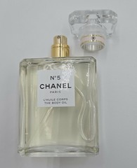 CHANEL No 5 SET:Body Oil 3.4 OZ + Perfumed Soap Sealed + Bonus New In Chanel Box