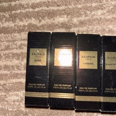 4 Balmain NEW Releases 1.5ml Samples Carbone Rouge Blanc Galaxie