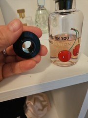 cherry refillable Louis Vuitton Spell on you 3.4oz Parfum bottle Takashi Murakam