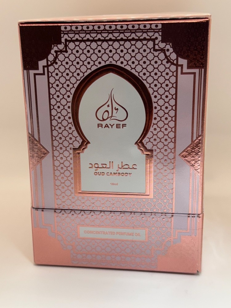 Oud Cambody by Rayef – Concentrated Perfume Oil 18ml – Made in Dubai Authentic