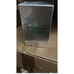 Spicebomb METALLIC MUSK by Viktor & Rolf 3.04 oz EDP Spray for Men New ~ In Box