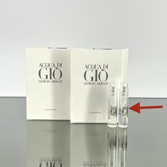 2pc) Giorgio Armani Acqua di Gio for Men 0.04oz-1.2ml EDT Spray SAMPLE VIAL (C50