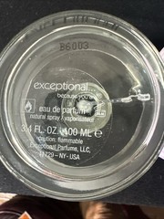 Exceptional Parfums Exceptional Because You Are You for Women 3.4oz – 100ml