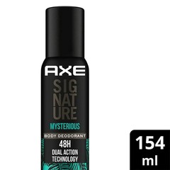 Axe Signature Mysterious No Gas Deodorant Body Spray For Men 154ml