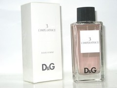 Dolce & Gabbana D&G No # 3 L’Imperatrice Pour Femme Eau De Toilette 3.3 oz NIB