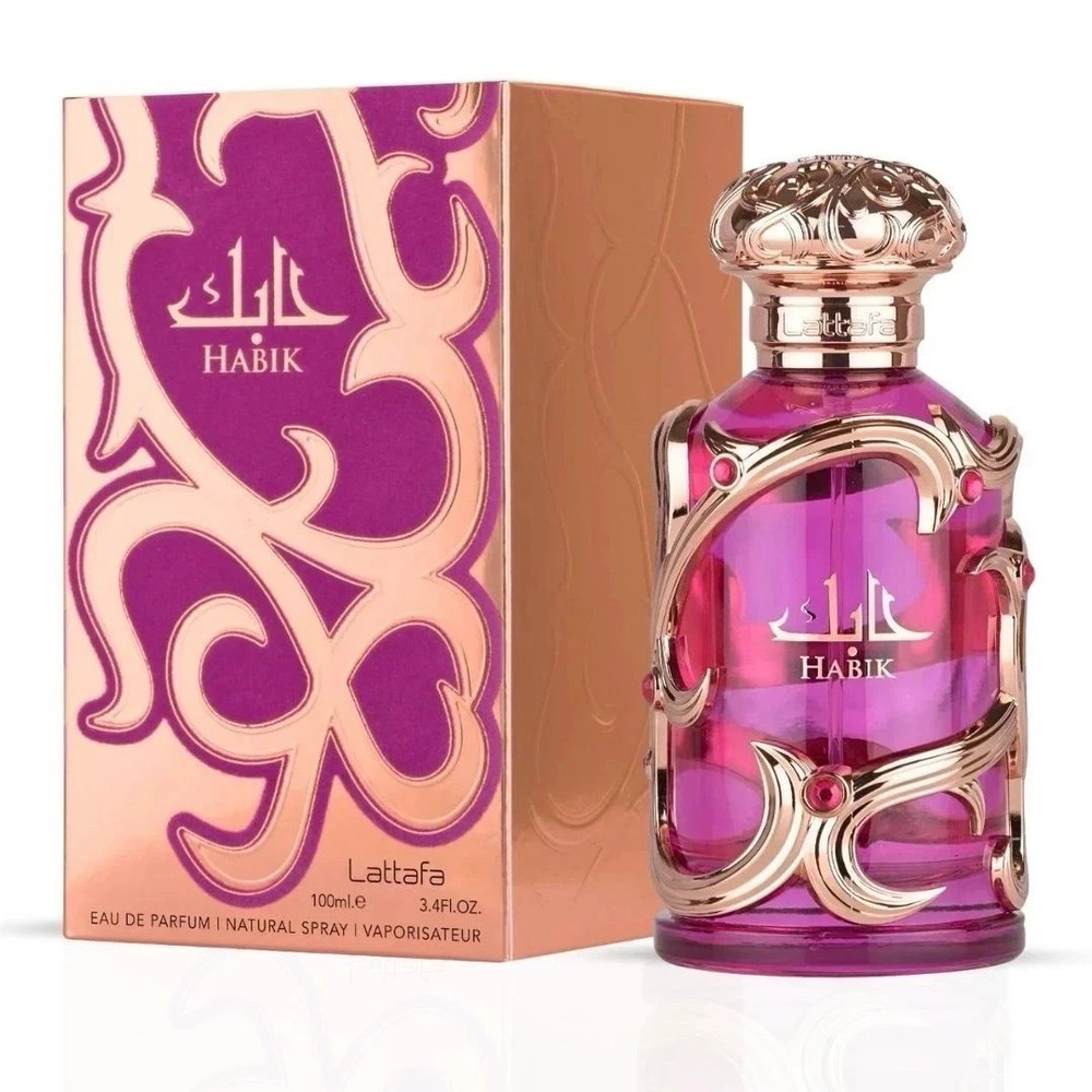 Lattafa Habik for Women – Floral, Fruity, Fresh, Musky, EDP 3.4 oz, Long Lasting