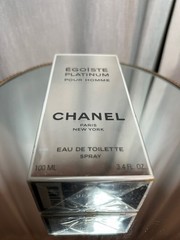Egoiste Platinum Chanel edt 100 ml. Vintage original 1993. Sealed