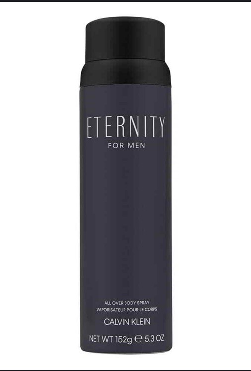 ETERNITY by Calvin Klein for Men 5.3 oz All Over Body Spray NEW 100% AUTHENTIC