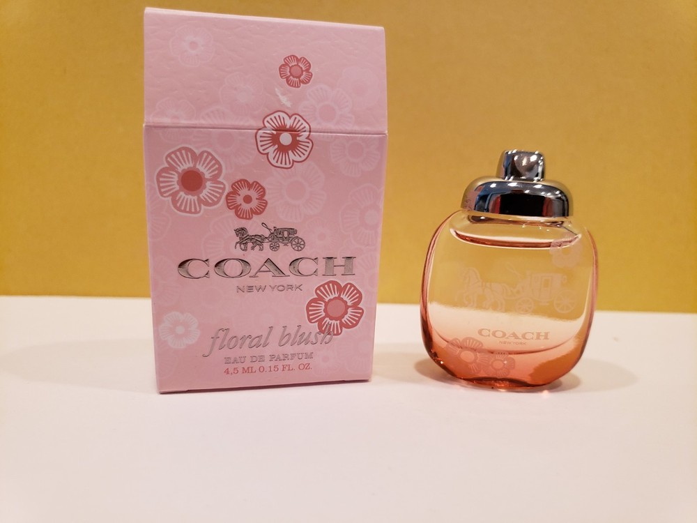Coach New York ~ Floral Blush ~ Eau De Parfum ~ 0.15 FL OZ ~ NIB