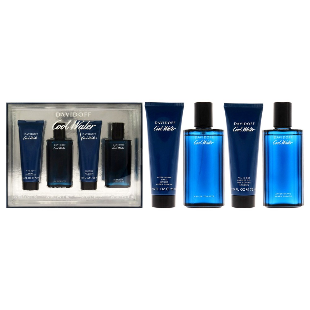 Davidoff Cool Water – 4 pc Gift Set
