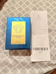 Versace Eros by Versace 3.4 oz Parfum Cologne for Men New In Box With Receipt