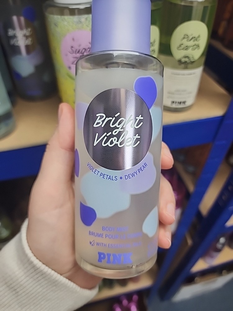 VICTORIA’S SECRET PINK BRIGHT VIOLET BODY MIST SPRAY 8.4 FL OZ