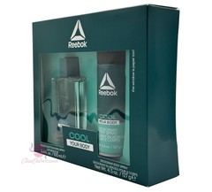 Reebok Cool Your Body for Men 2 Pcs Set- 3.4 oz EDT Spray+4.5 oz Body Spray