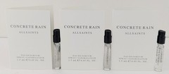 AllSaints Concrete Rain Eau De Parfum 1.5ml x3 Sample Sprays