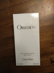 Calvin Klein Obsession for Women 3.4 oz Eau de Parfum AUTHENTIC Sealed In Box