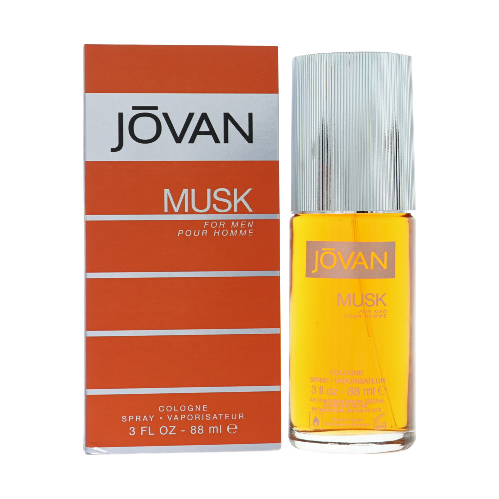 Jovan Musk by Coty 3.0 Oz Eau De Cologne Spray Box for Men