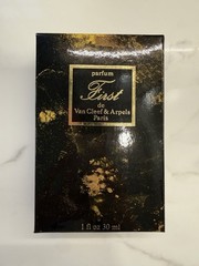 Rare Vintage FIRST de Van Cleef & Arpels Paris Pure Parfum Splash 1fl oz/30 ml