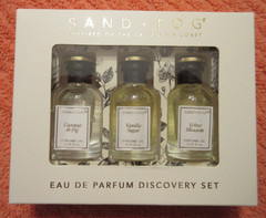 Sand + Fog Apothecary Bottle Set 3 x 0.25 oz EDP Rollerballs SALE HELPS DOGS CAT