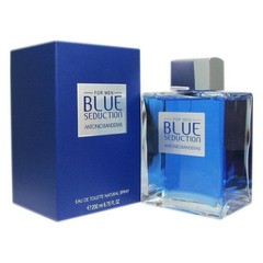 Antonio Banderas Blue Seduction Eau De Toilette 6.75 oz Spray Men | Fresh Wood