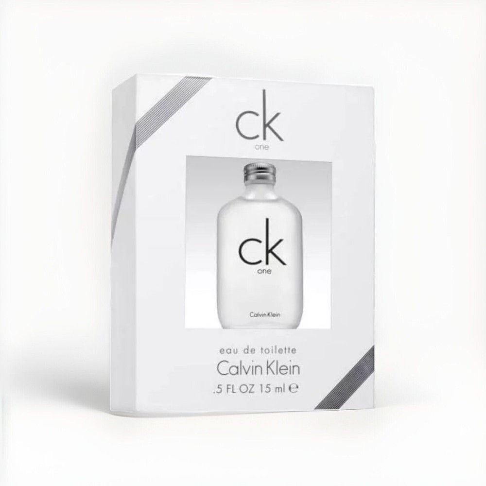 Calvin Klein CK One Eau De Toilette 0.5 fl oz Splash Unisex With Gift Box