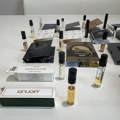 Men’s perfume sampler set – Designer perfume sample Lot x 18 assorted vials