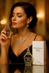 Mon Amour Paris for Women Eau De Parfum – Floral & Fruity – Ylang-Ylang, Damascu